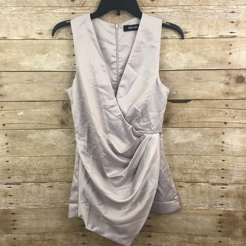 Do And Be Cream Sleeveless Romper - image 4